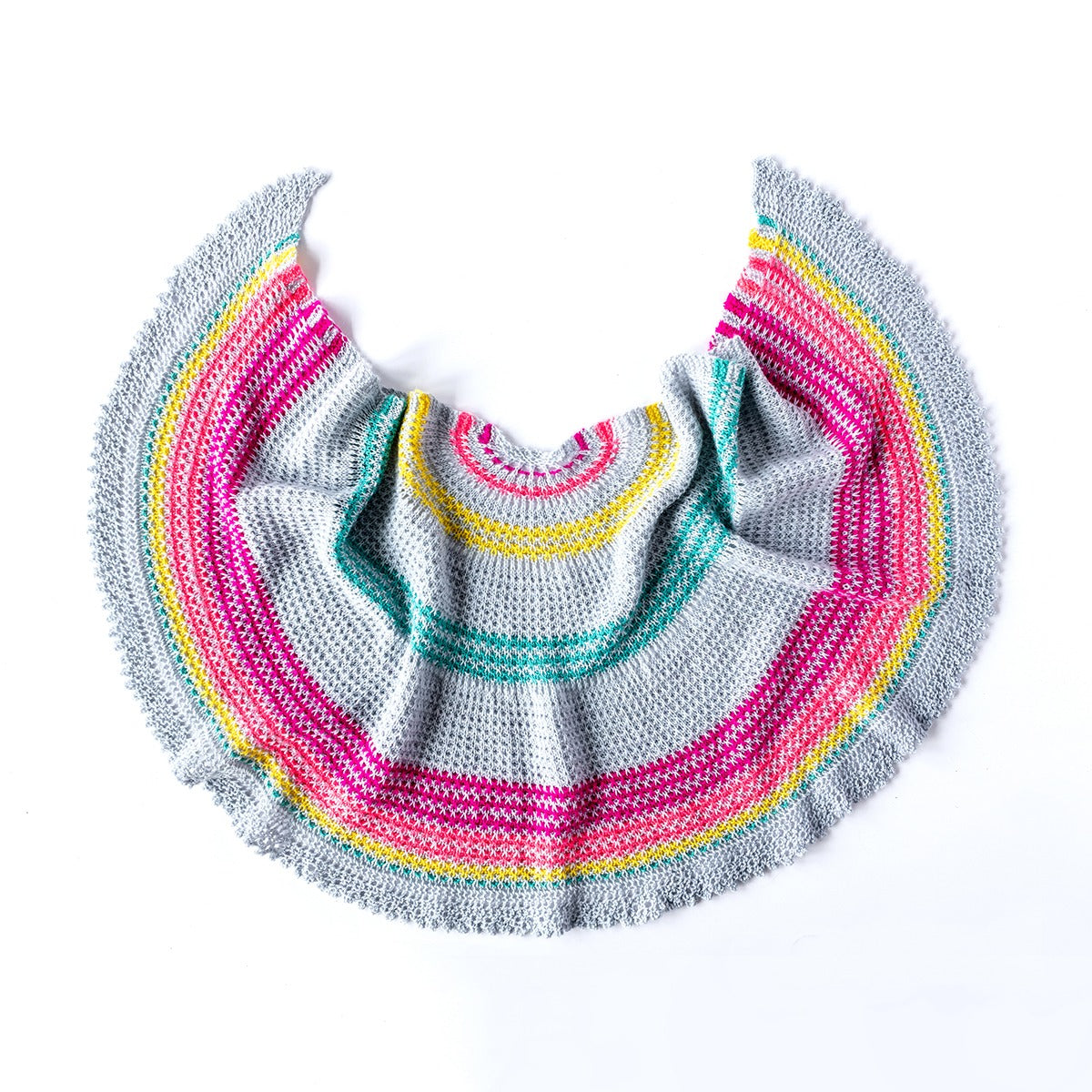 Kelbourne Woolens Patterns A Bow in the Sky Shawl Pattern