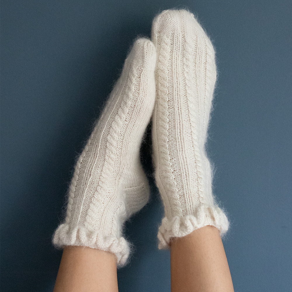 Kelbourne Woolens Kits One Size Chilton Socks Kit