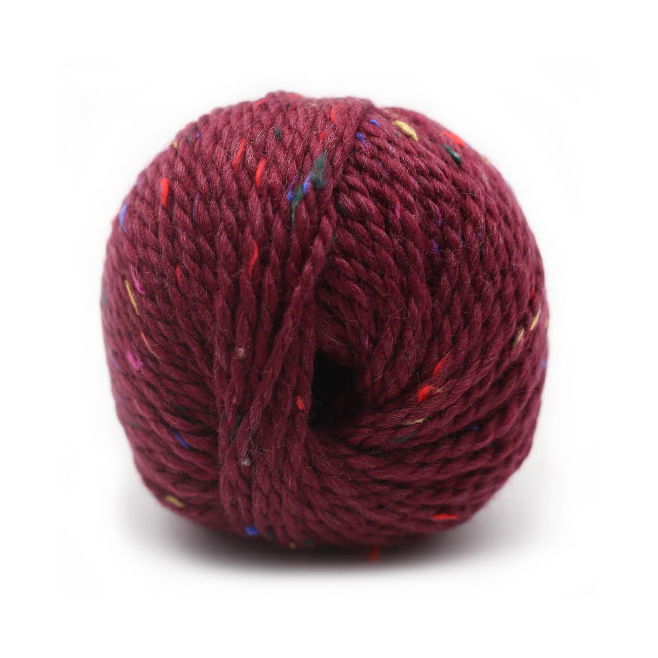 BC Garn Yarn 008 Bordeaux Hamelton Tweed 2 GOTS
