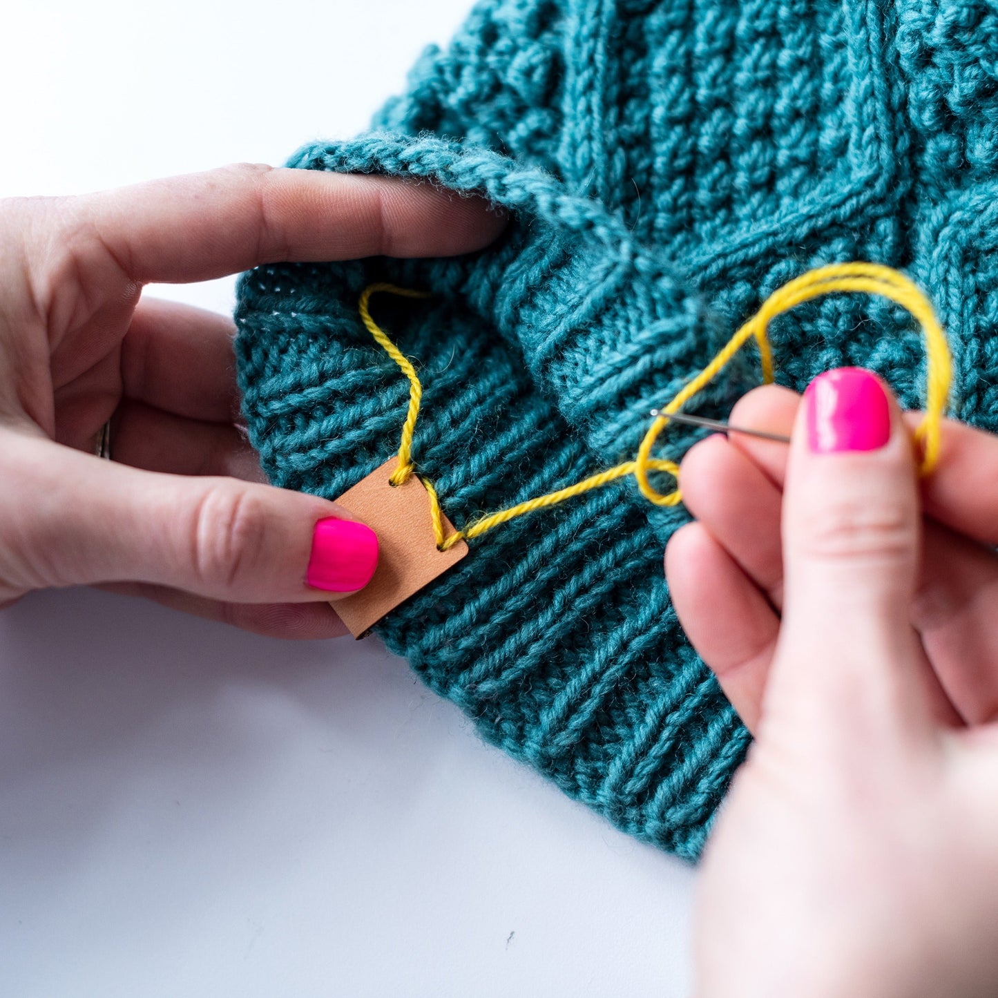 Kelbourne Woolens Goods Kelbourne Woolens Leather Tag