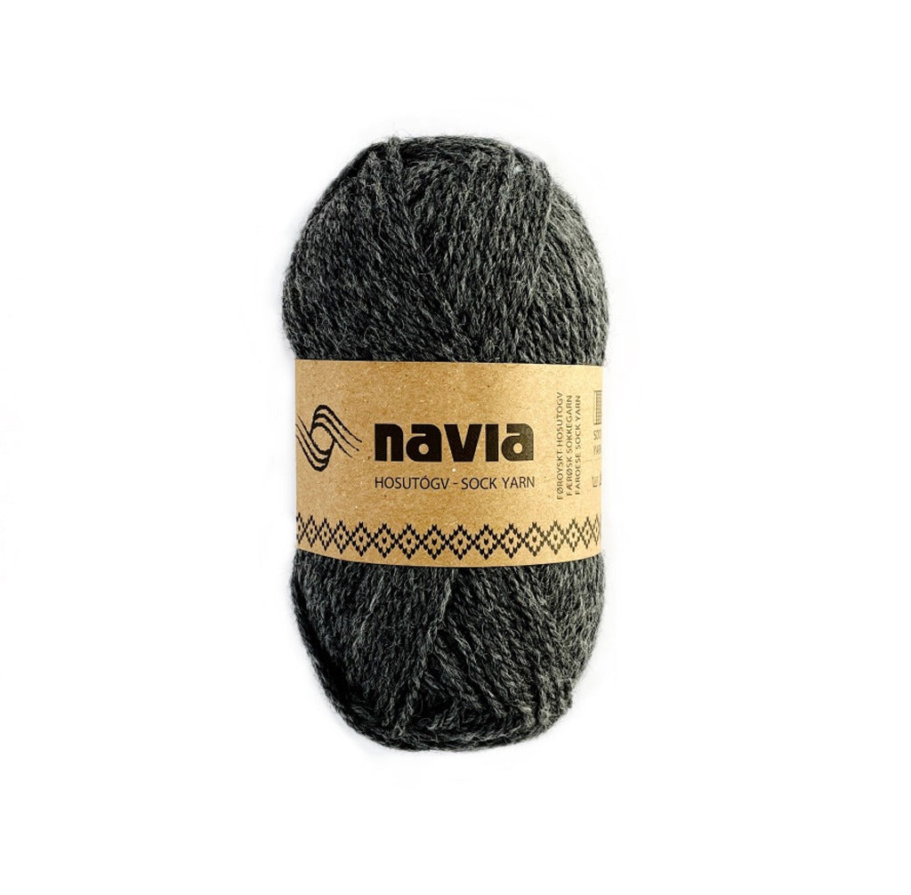 Navia Yarn 503 medium grey Sock