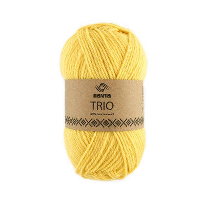 Navia Yarn 347 yellow Trio