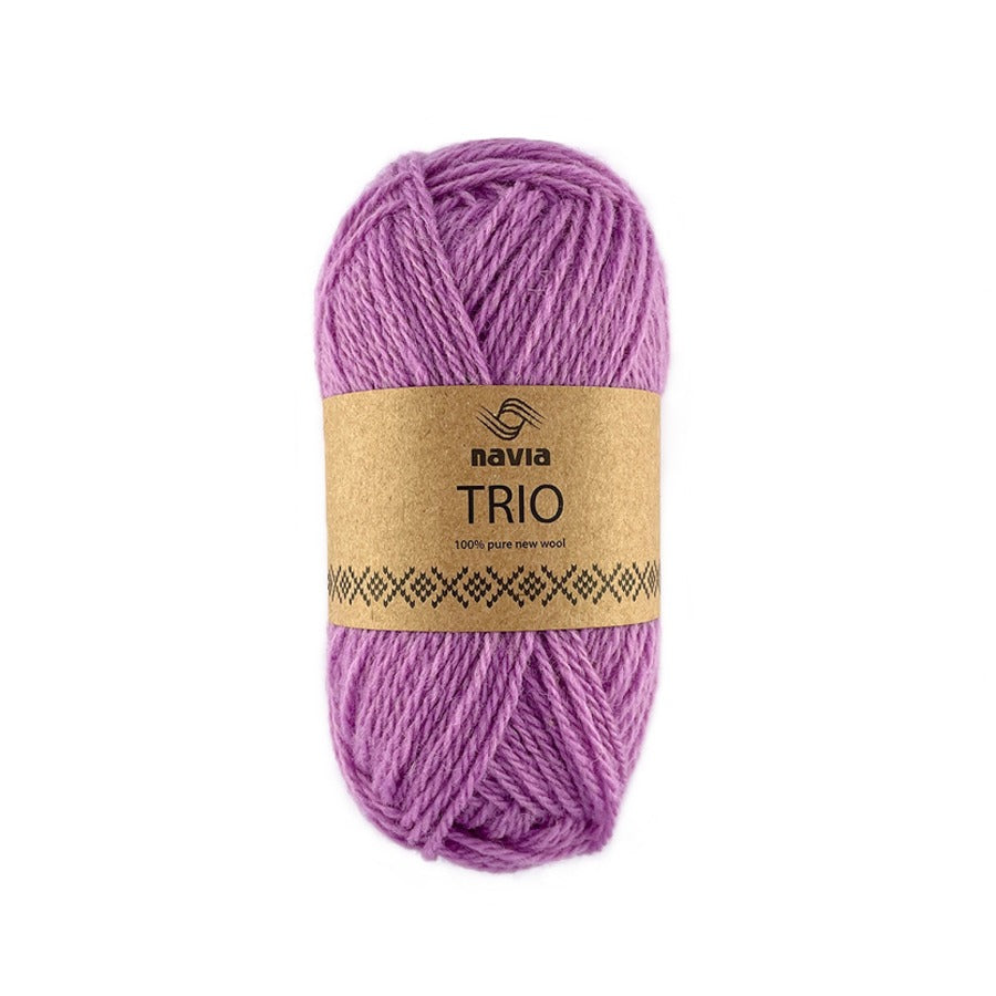 Navia Yarn 363 orchid haze - new! Trio