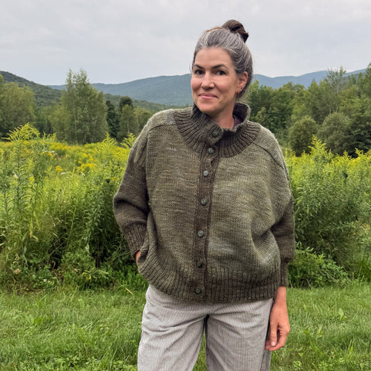 Finished Project: Lakes Jacket in Manos Wool Clasica