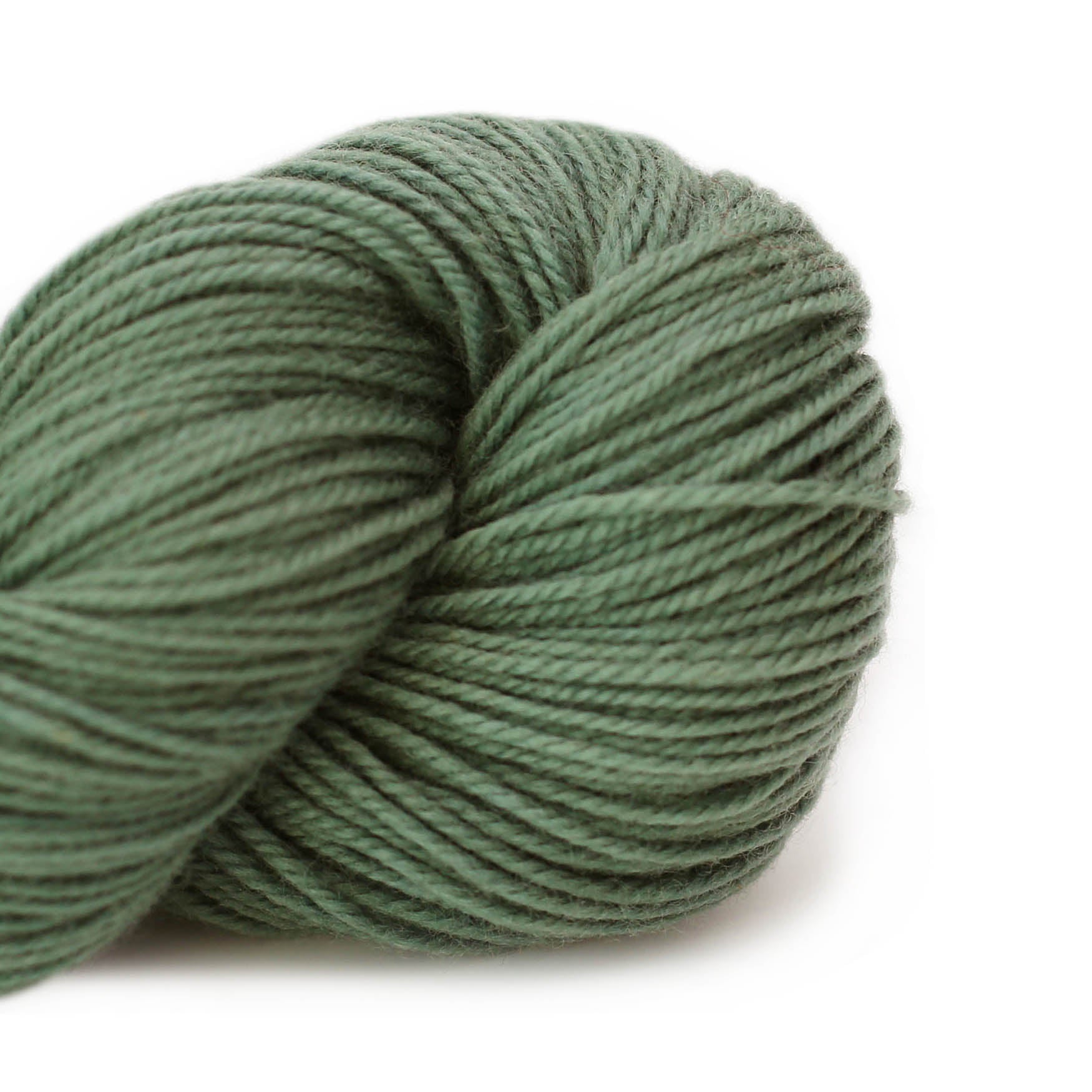 Hey Mama Wolf Yarn 0007 Weld Leaf Green Ylva