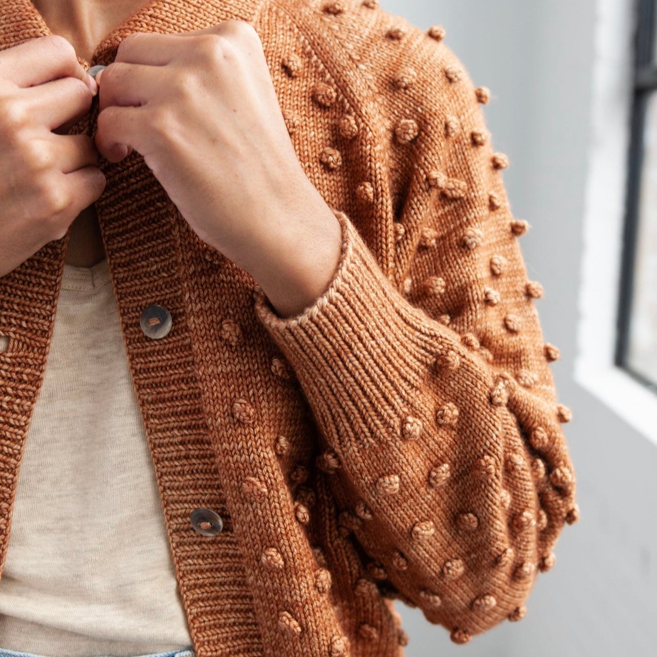 Adult Popcorn Cardigan – Kelbourne Woolens