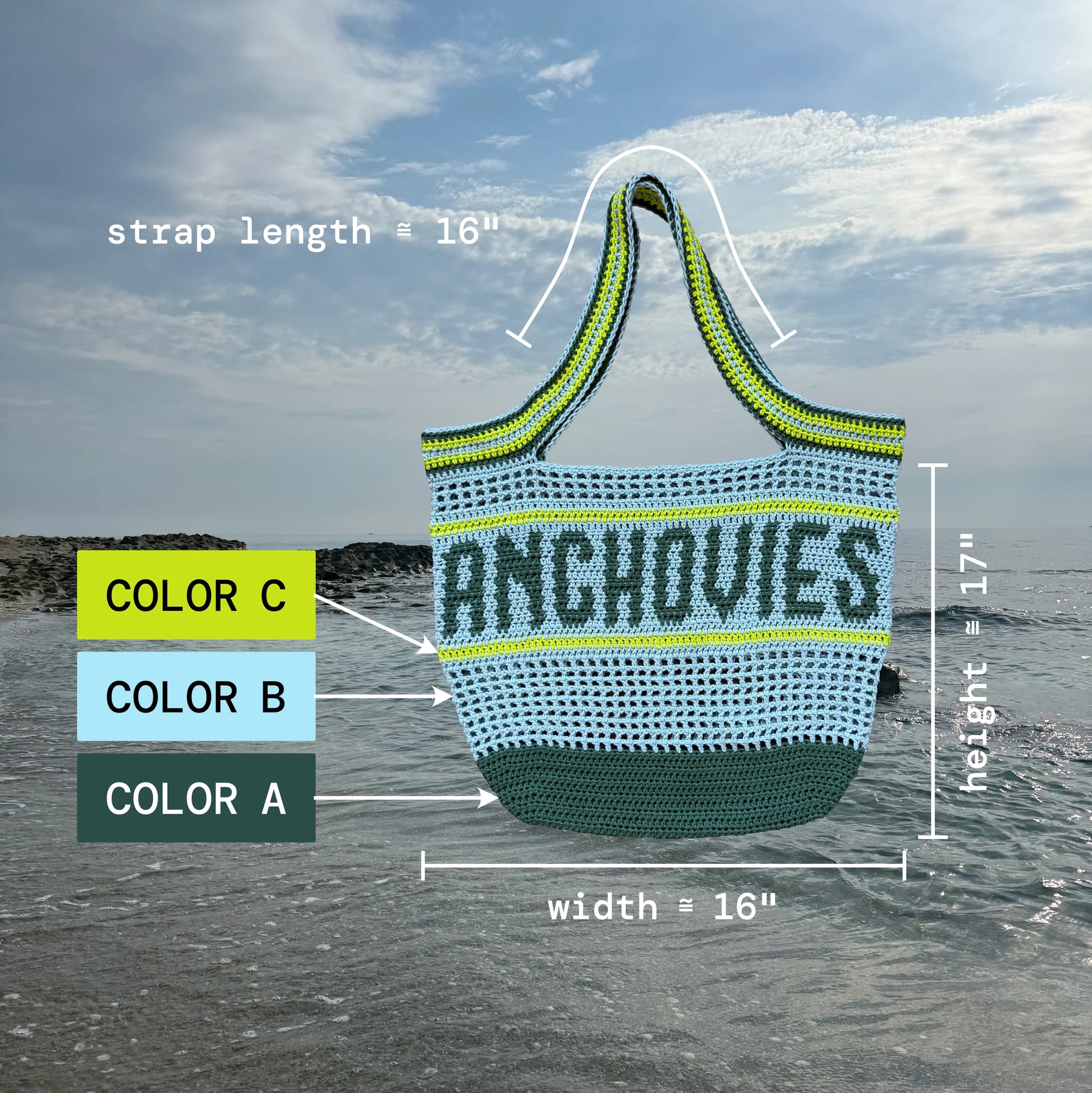 Kelbourne Woolens Fish Market Bag Bundle - Contents