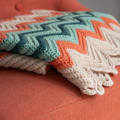 Kelbourne Woolens Patterns Chevron Blanket