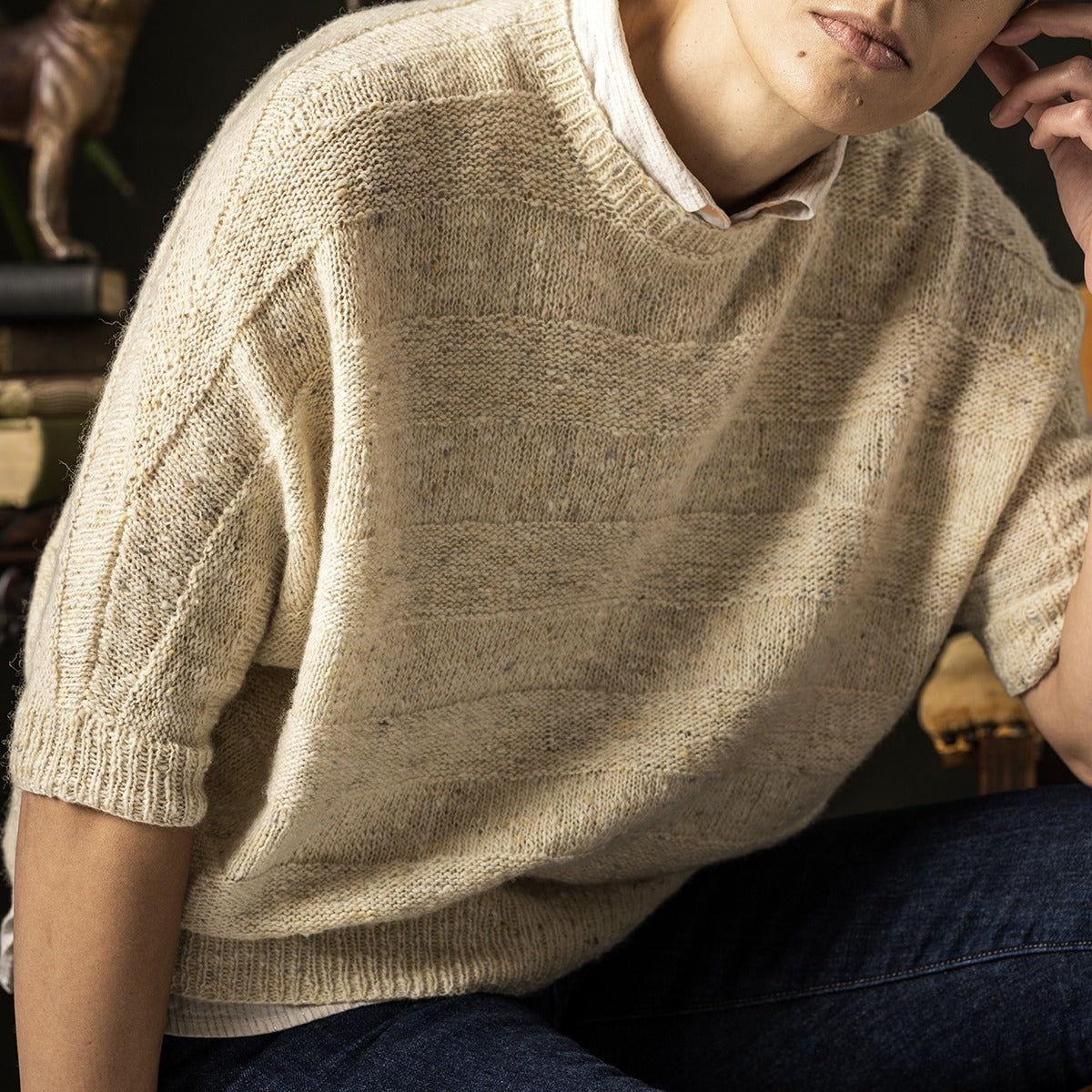 Kelbourne Woolens Patterns Durrow Sweater Pattern