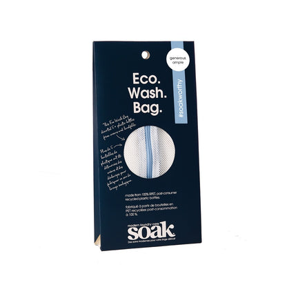Soak Laundry Scentless - Light Blue Eco Wash Bag - Generous
