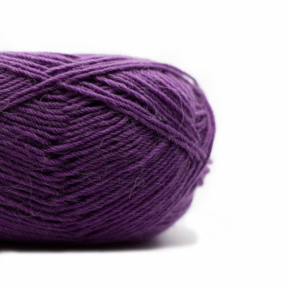 Kremke Soul Wool Yarn 008 purple Edelweiss