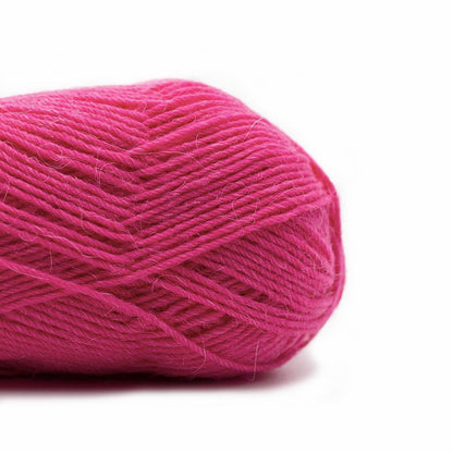 Kremke Soul Wool Yarn 013 violet pink Edelweiss