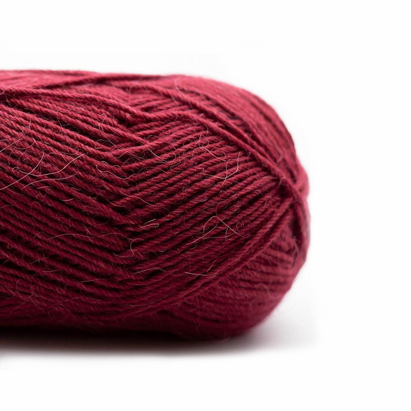 Kremke Soul Wool Yarn 022 bordeaux Edelweiss