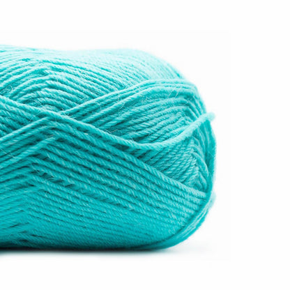 Kremke Soul Wool Yarn 035 turquoise Edelweiss