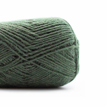 Kremke Soul Wool Yarn 047 bug green Edelweiss