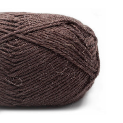 Kremke Soul Wool 024 dark brown Edelweiss Alpaca 6 Ply