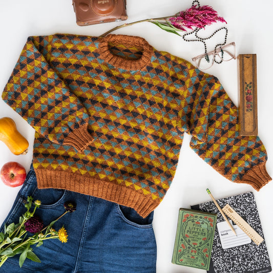 Kelbourne Woolens Patterns Fall Sweater Pattern