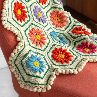 Kelbourne Woolens Patterns Flower Garden Blanket