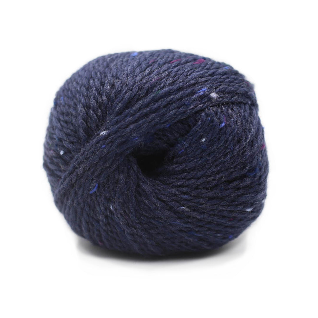 BC Garn Yarn 001 Navy Hamelton Tweed 1 GOTS