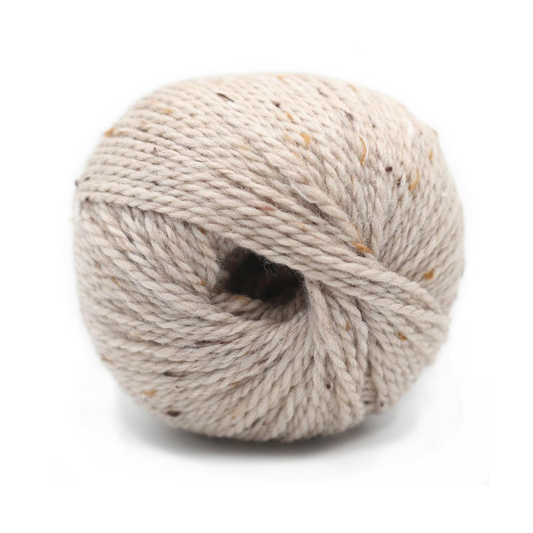 BC Garn Yarn 003 Light Beige Hamelton Tweed 1 GOTS