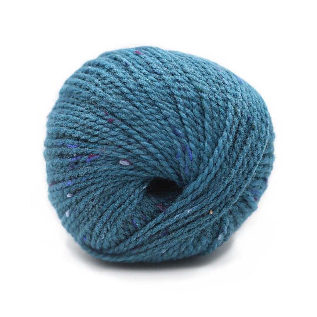 BC Garn Yarn 004 Blue Hamelton Tweed 1 GOTS