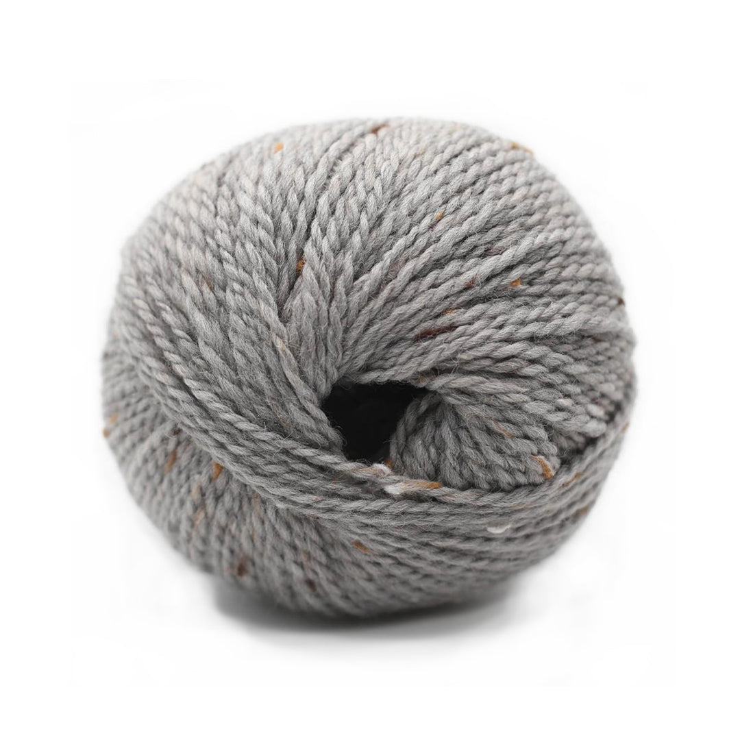 BC Garn Yarn 015 Light Grey Hamelton Tweed 1 GOTS