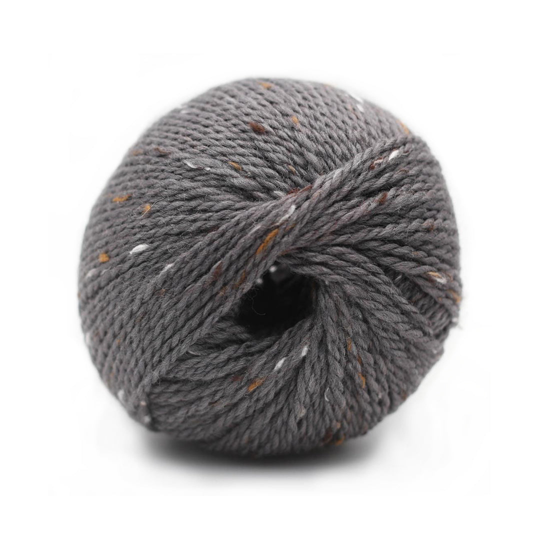 BC Garn Yarn 016 Medium Grey Hamelton Tweed 1 GOTS