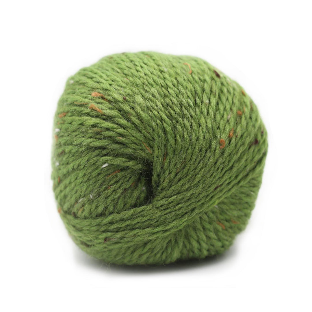 BC Garn Yarn 024 Apple Green Hamelton Tweed 1 GOTS