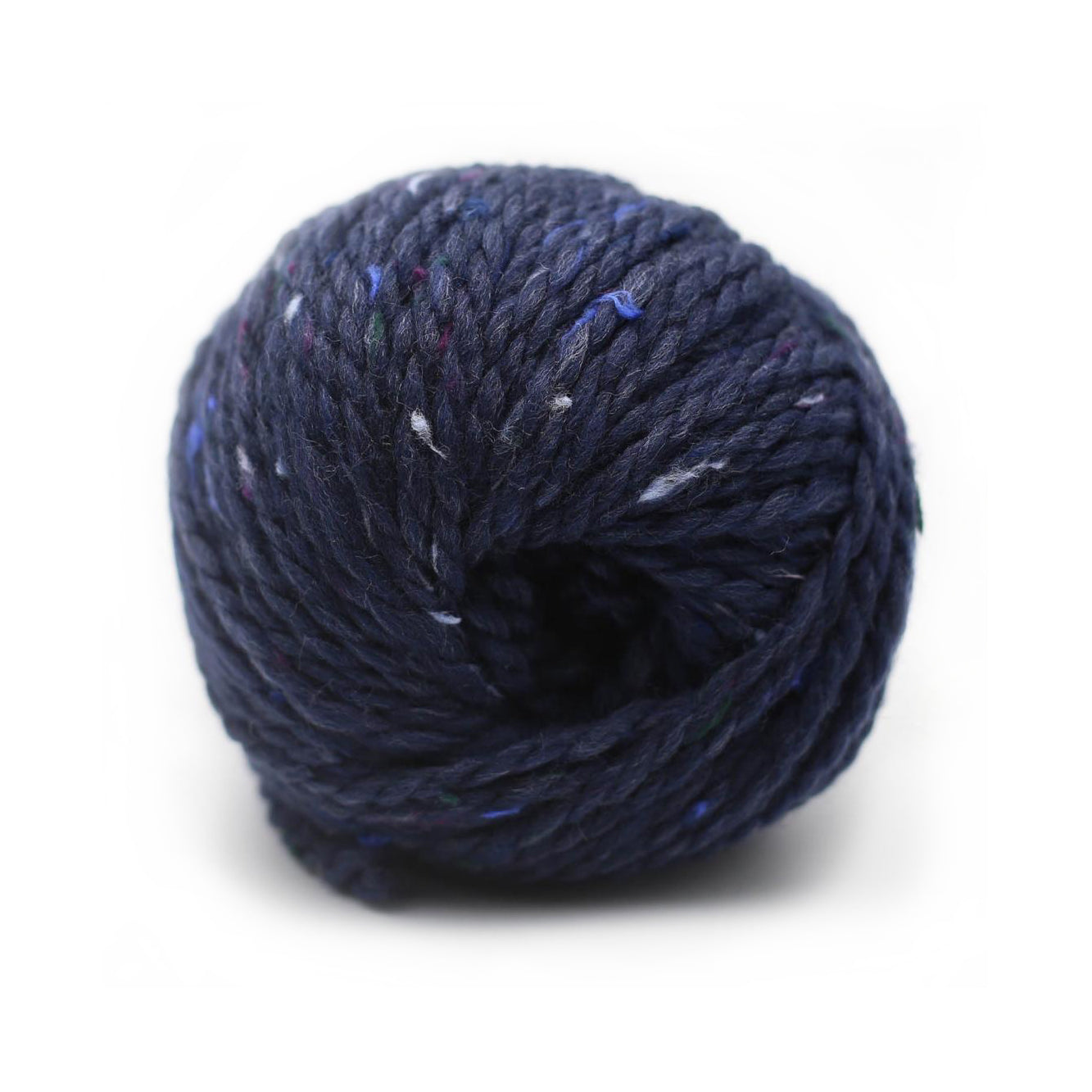 BC Garn Yarn 001 Navy Hamelton Tweed 2 GOTS