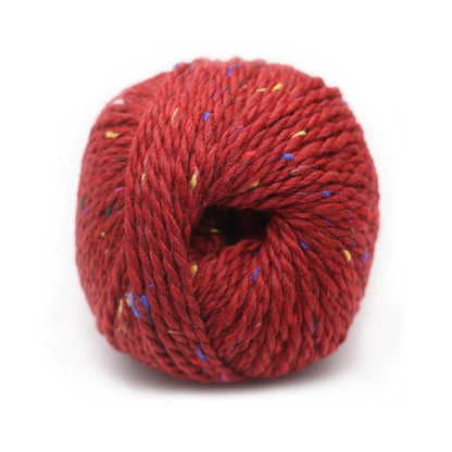 BC Garn Yarn 009 Red Hamelton Tweed 2 GOTS