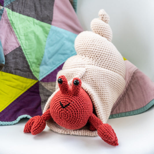 Kelbourne Woolens Patterns Herman Hermit Crab Crochet Pattern