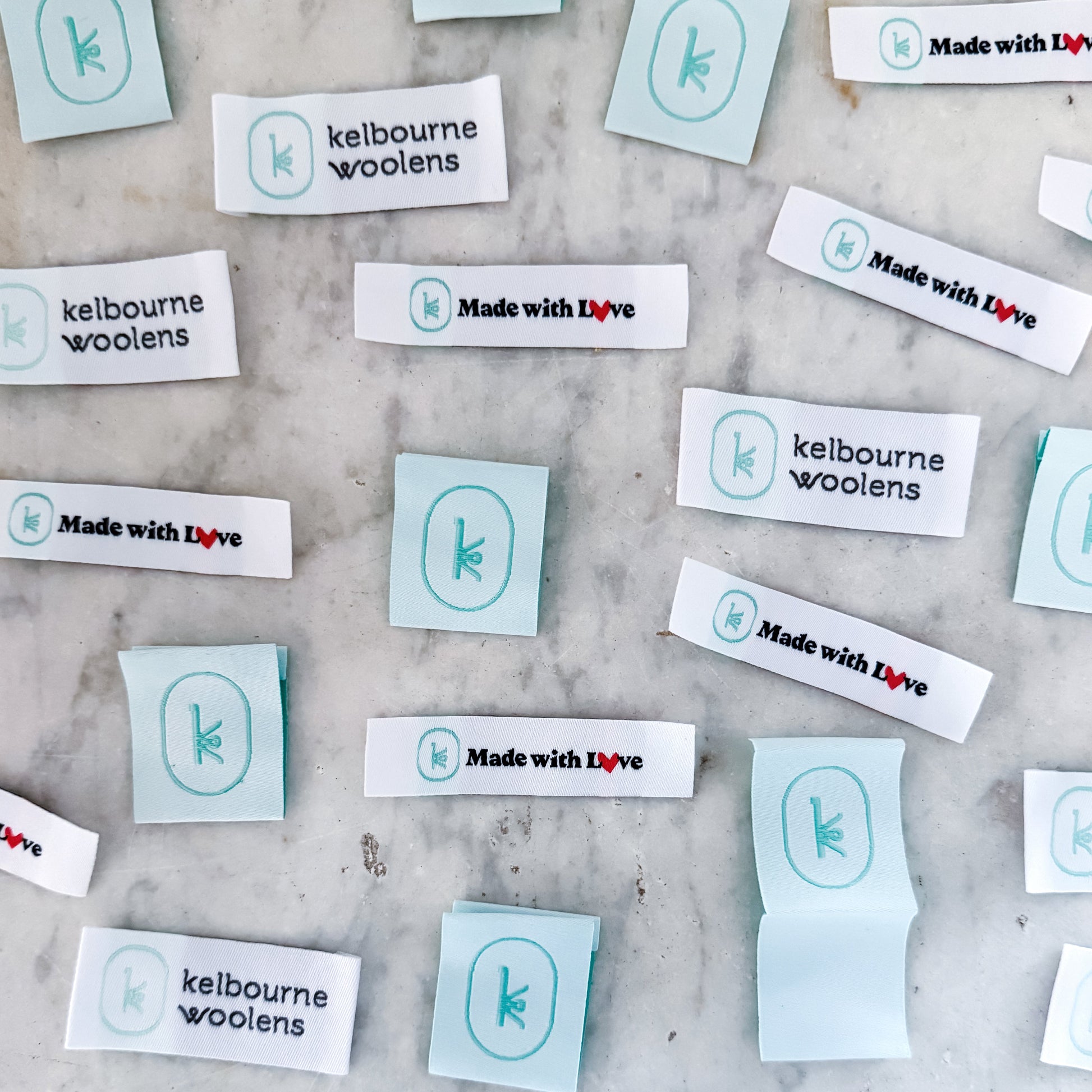 Kelbourne Woolens Made With Love Label