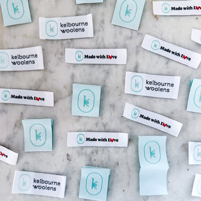 Kelbourne Woolens Made With Love Label