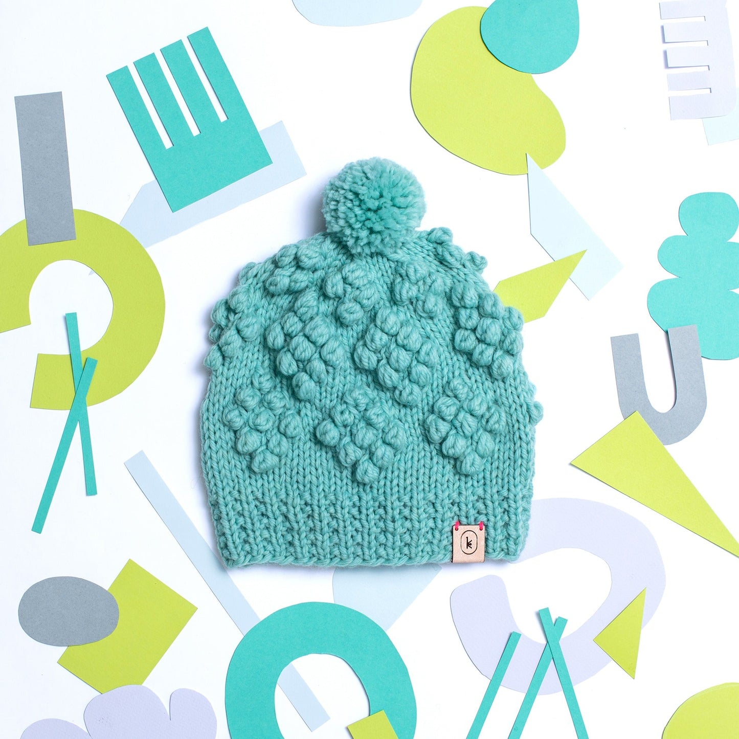 Kelbourne Woolens Kits Year of Bulky Hats Kit - March Ivy Hill Hat