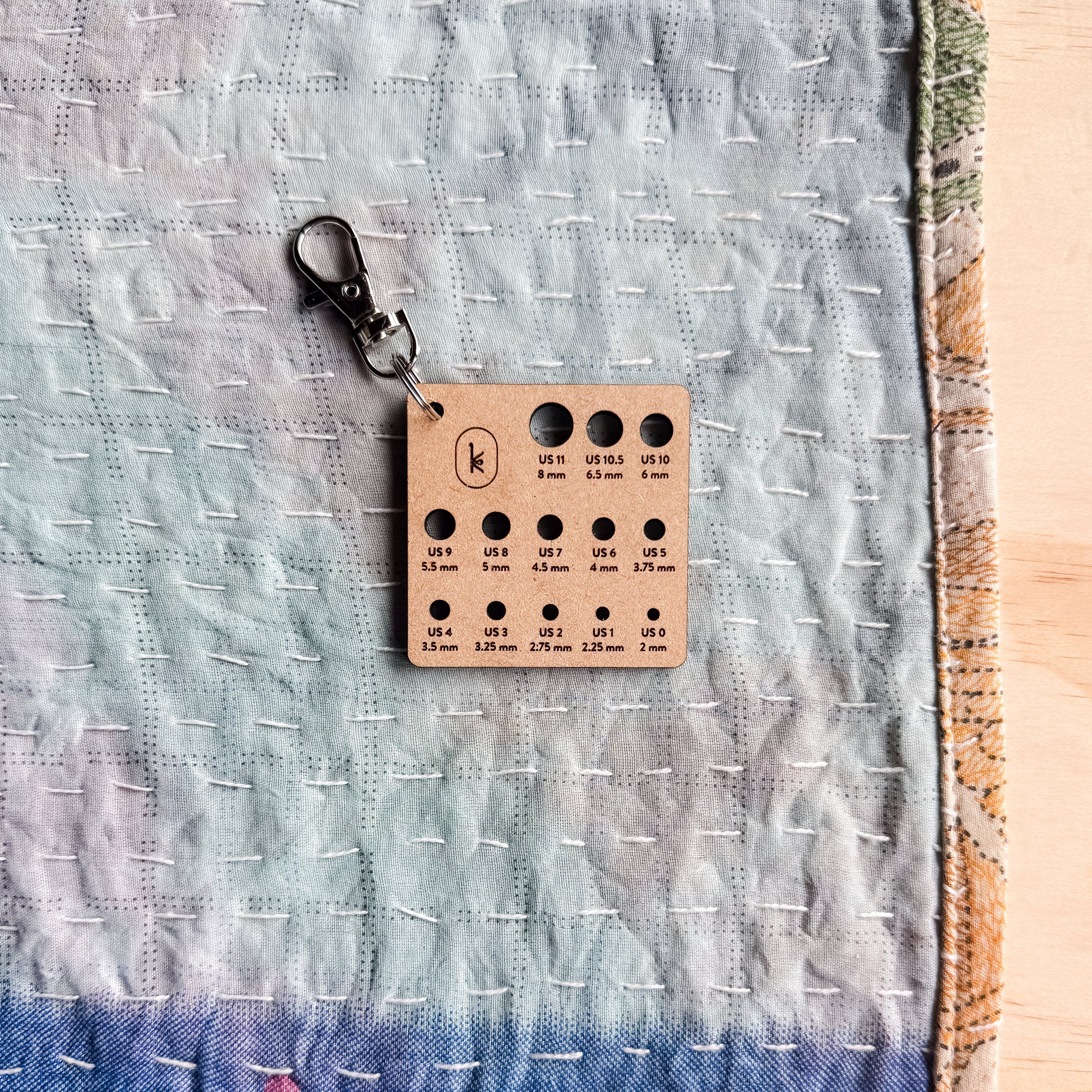 Needle Check Keychain – Kelbourne Woolens