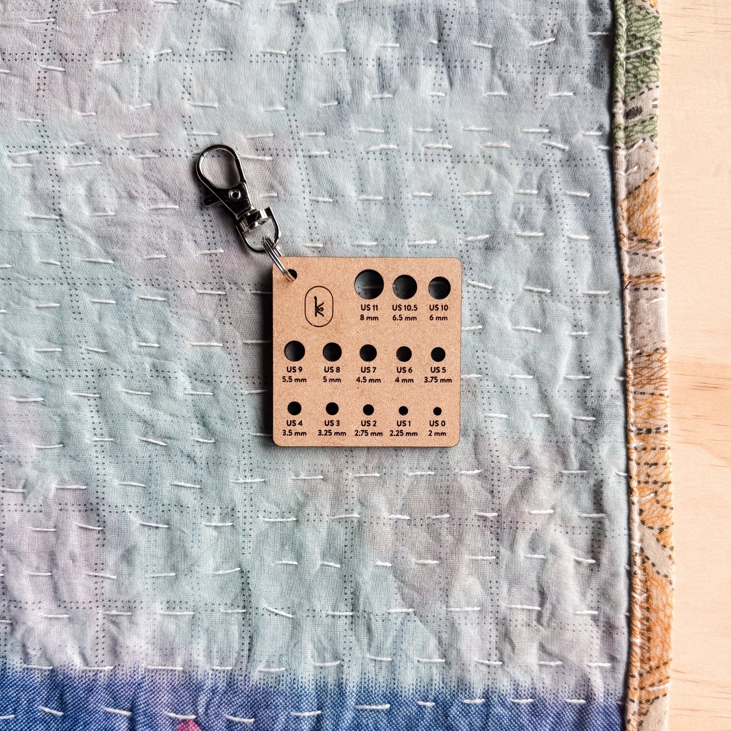 Kelbourne Woolens Goods Needle Check Keychain