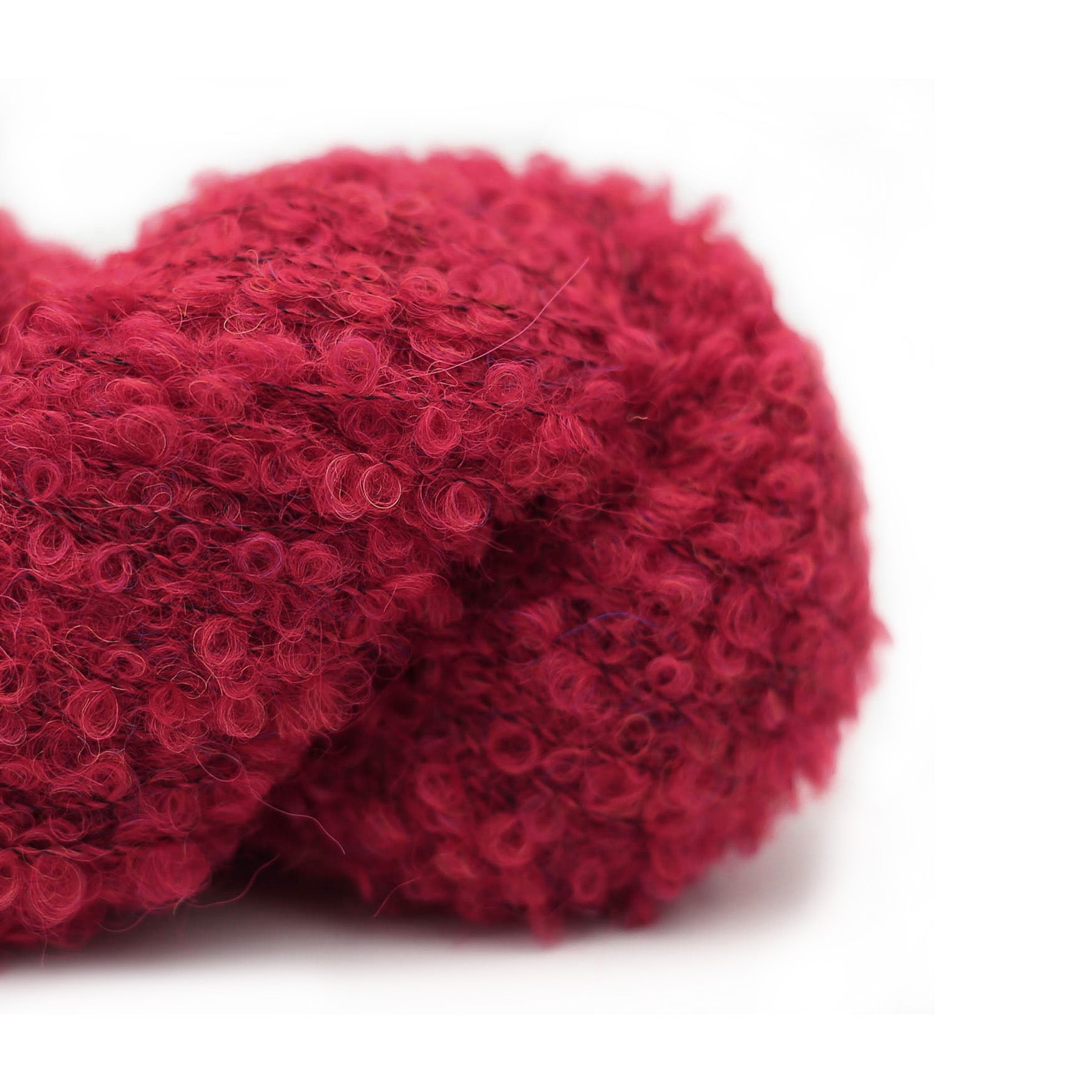 Kremke Soul Wool ZQ04 Red Alpaca Bouclé