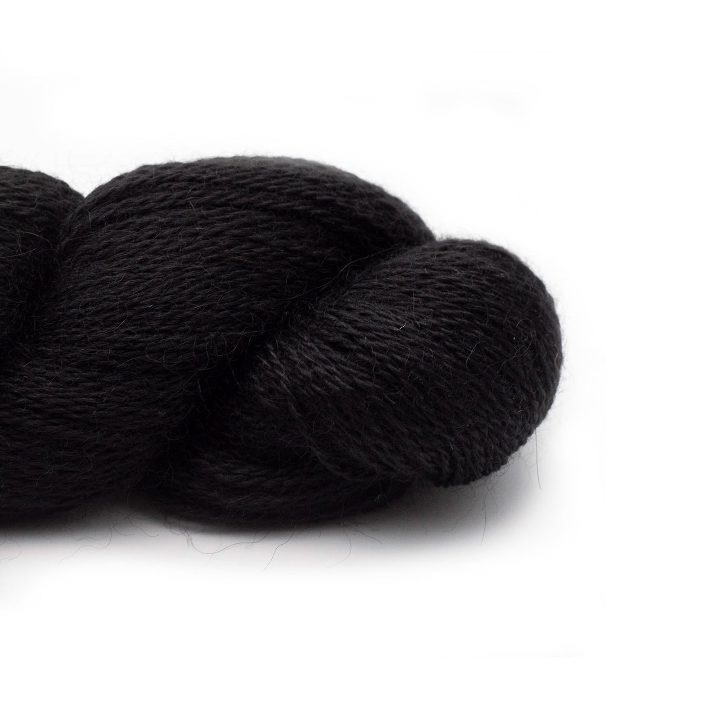 Kremke Soul Wool 020 Black Baby Alpaca Lace