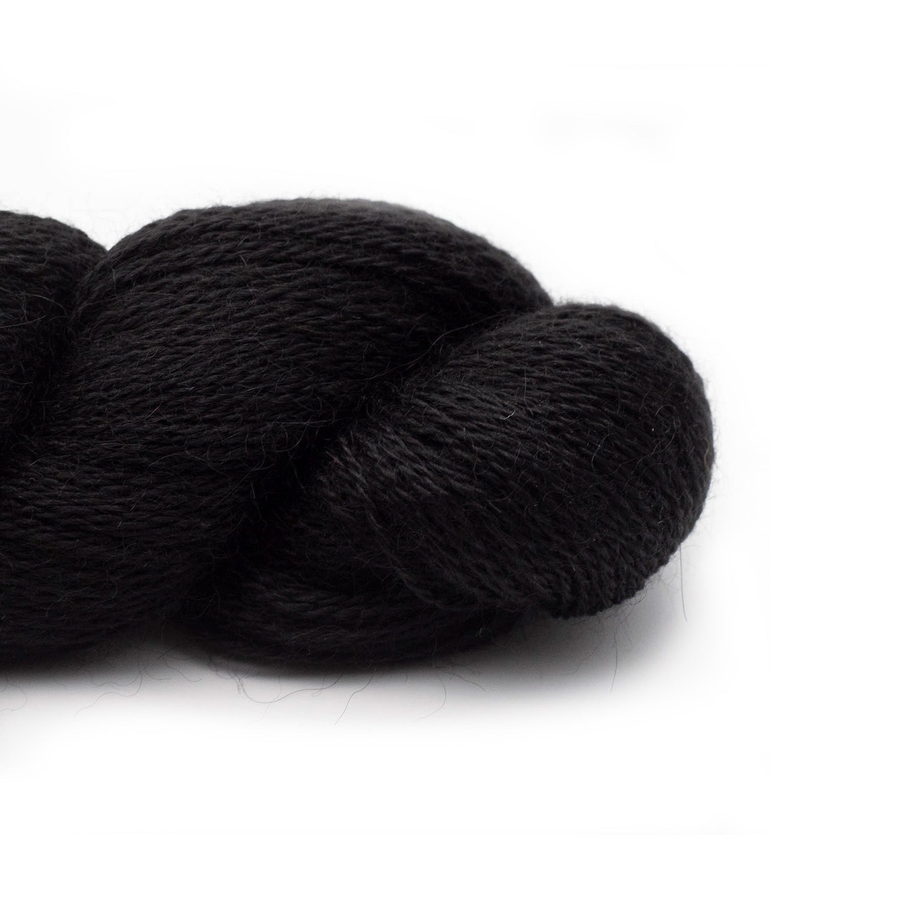 Kremke Soul Wool 020 Black Baby Alpaca Lace