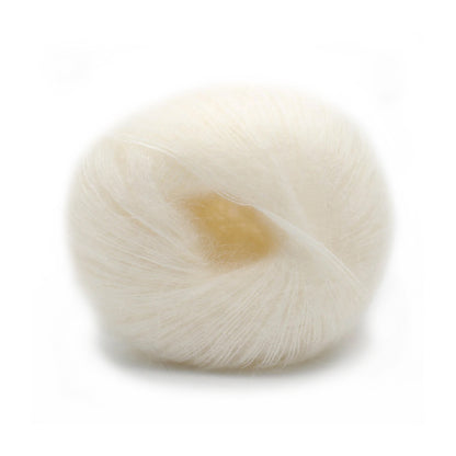 Kremke Soul Wool Yarn 01 Wool White Kid Cotton