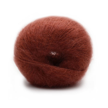 Kremke Soul Wool Yarn 05 Marsala Brown Kid Cotton