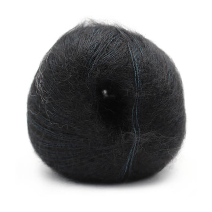 Kremke Soul Wool Yarn 31 Black Kid Cotton