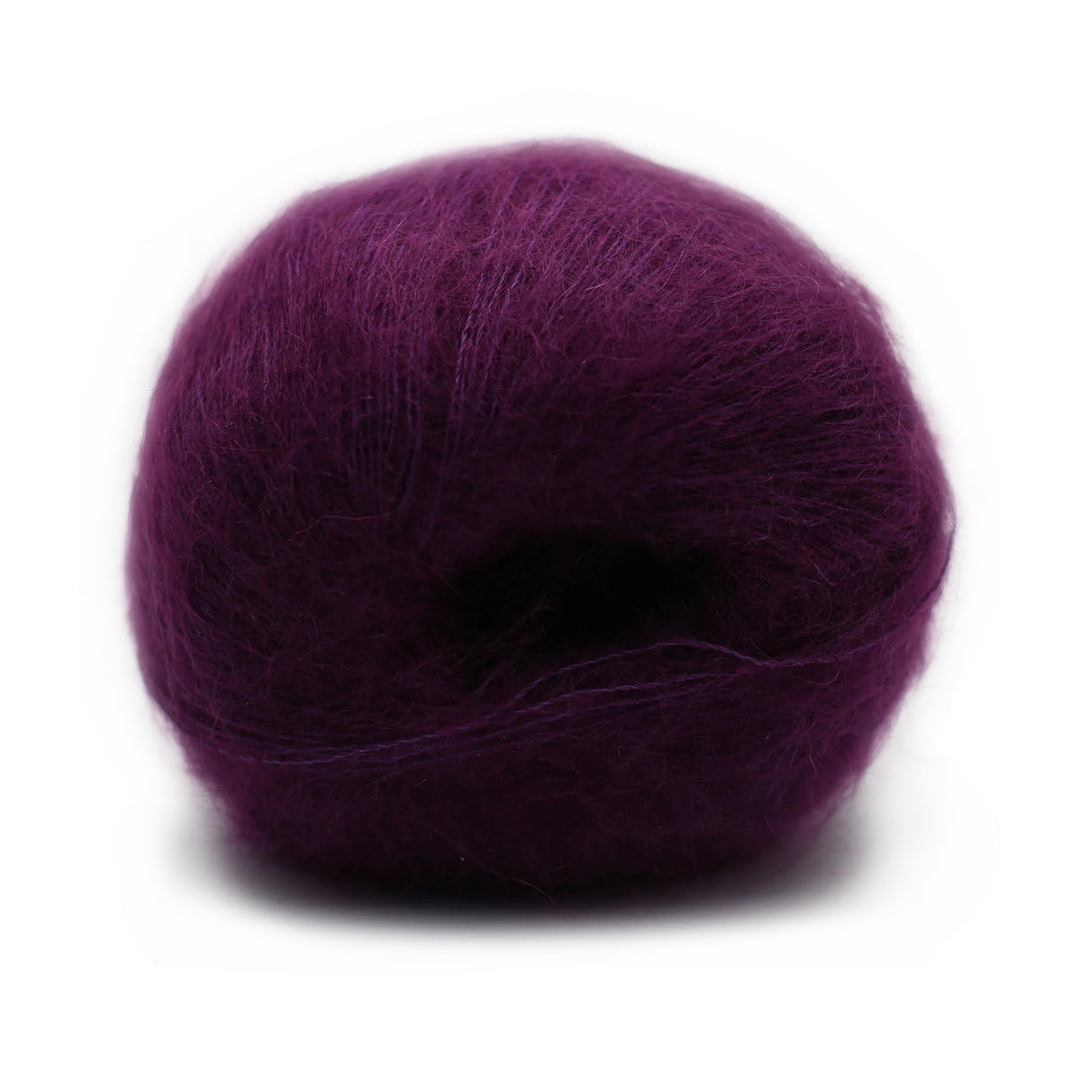 Kremke Soul Wool Yarn 32 Deep Purple Kid Cotton