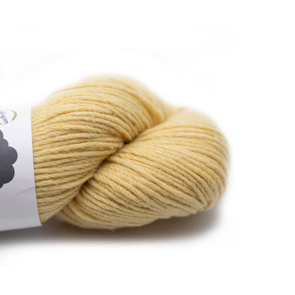 Kremke Soul Wool Yarn 05 Lemon Yellow Reborn Wool Recycled