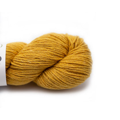 Kremke Soul Wool Yarn 06 Golden Yellow Reborn Wool Recycled