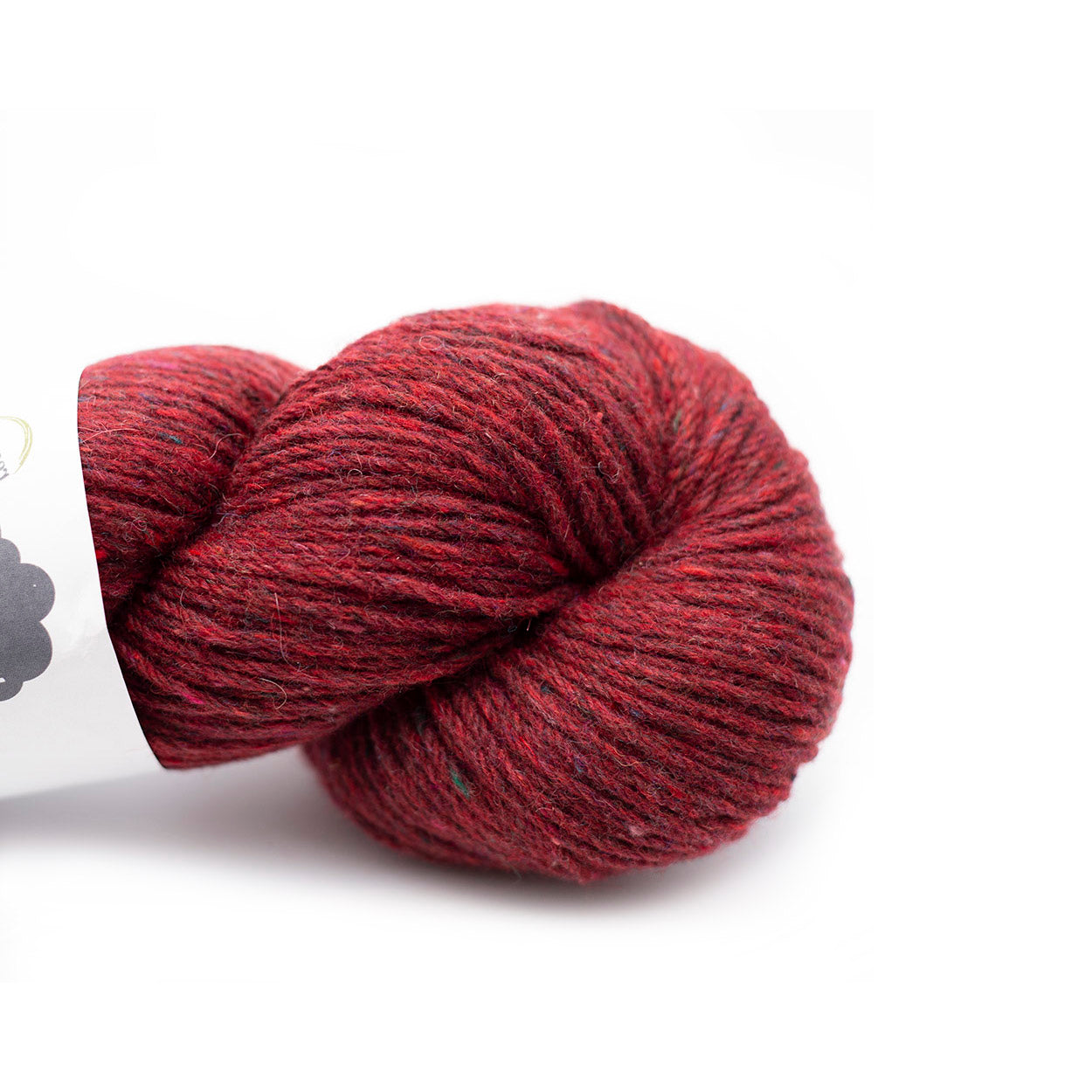 Kremke Soul Wool Yarn 09 Cherry Melange Reborn Wool Recycled