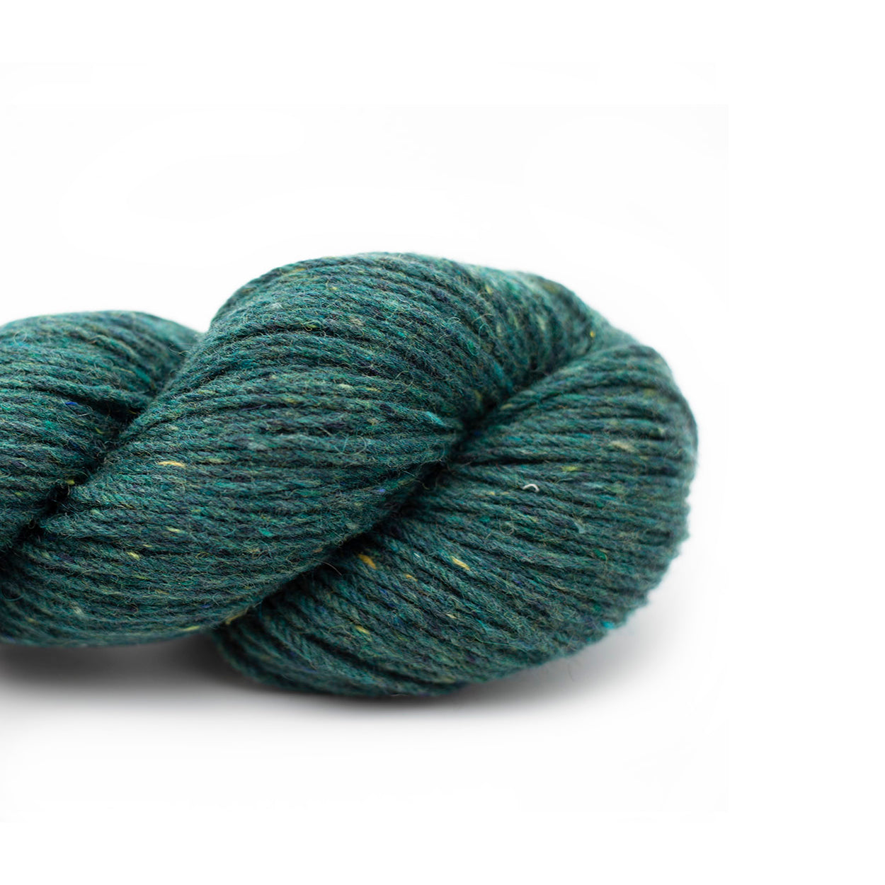 Kremke Soul Wool Yarn 12 Dark Green Melange Reborn Wool Recycled