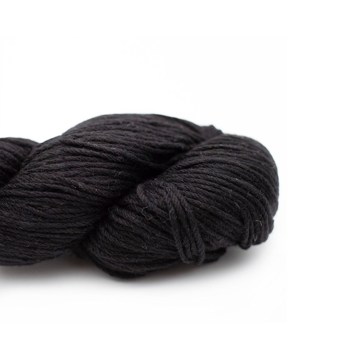 Kremke Soul Wool Yarn 24 Black Reborn Wool Recycled
