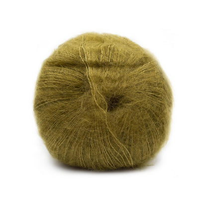 Kremke Soul Wool Yarn 06_008 Olive Silky Kid