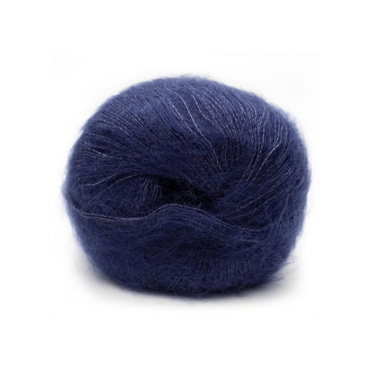Kremke Soul Wool Yarn 07_095 Navy Silky Kid